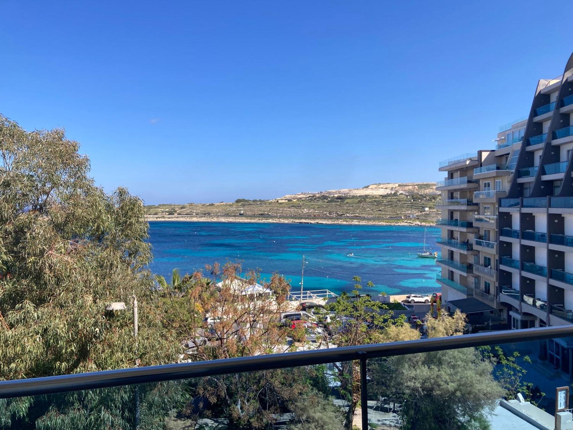 Sunrise Bay Apartments - Frontline Sea Views St. Paul's Bay Exterior foto