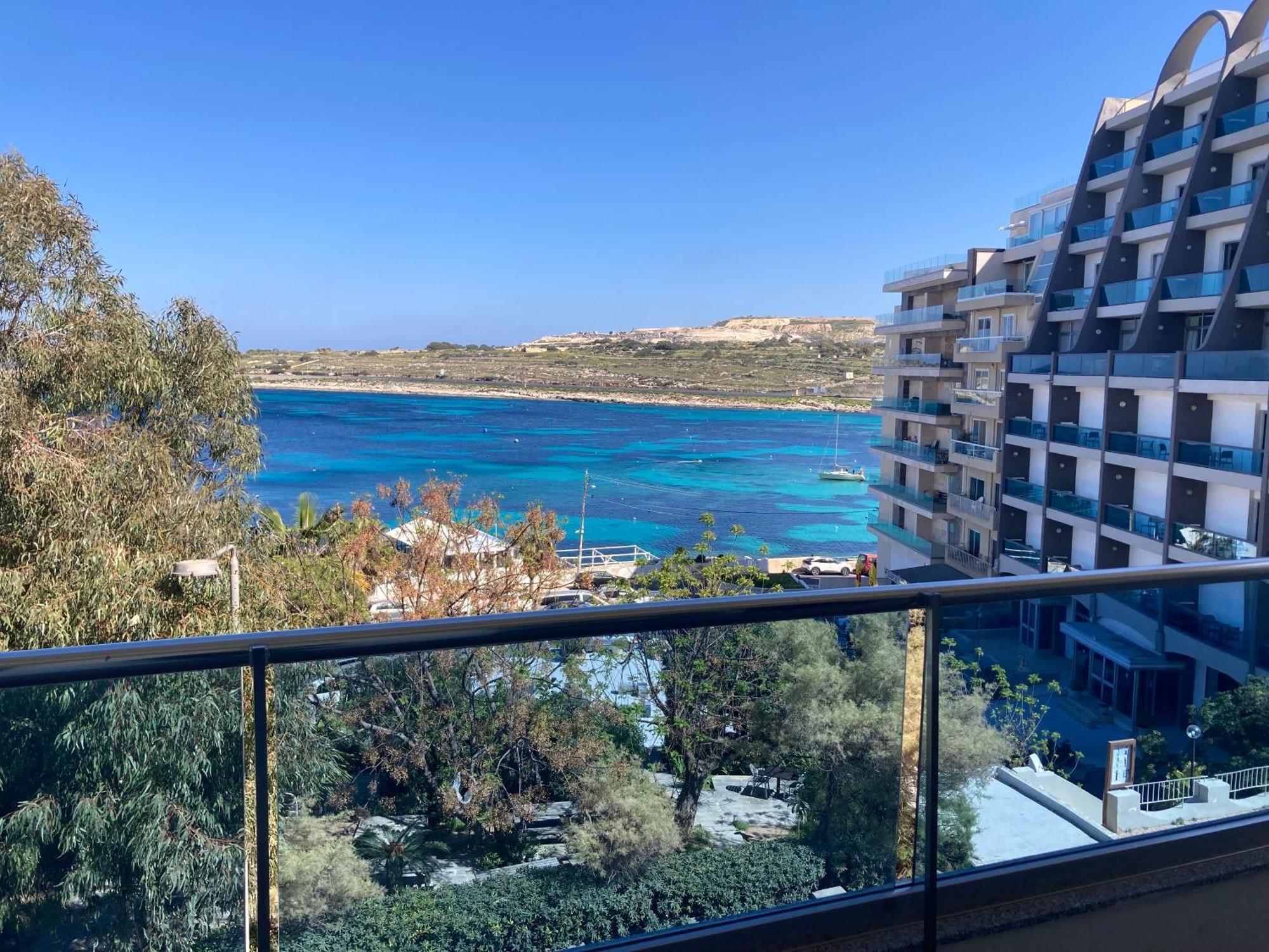 Sunrise Bay Apartments - Frontline Sea Views St. Paul's Bay Exterior foto